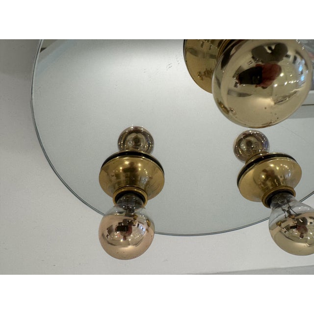 1960s Mid Century Modern Space Age German Flush Ceiling Lamp For Sale - Image 9 of 10