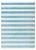 Doris Leslie Blau Vintage Indian Dhurrie Striped Rug For Sale