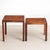 Wood Mid-Century Danish Rosewood Nest of Two Tables by Vejle Stole, 1975 For Sale - Image 7 of 8