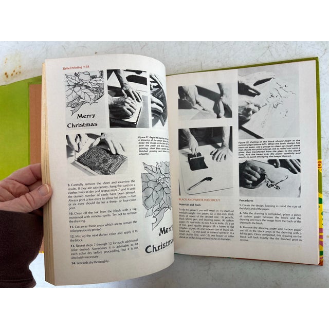 Paper 1970s Art & Craft Hardcover Books- Set of 4 For Sale - Image 7 of 11