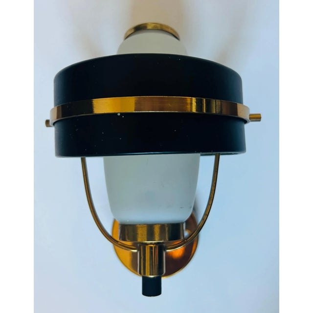 1950s 1950s Stilnovo Italian Mid Century Wall Lights - A Pair For Sale - Image 5 of 13