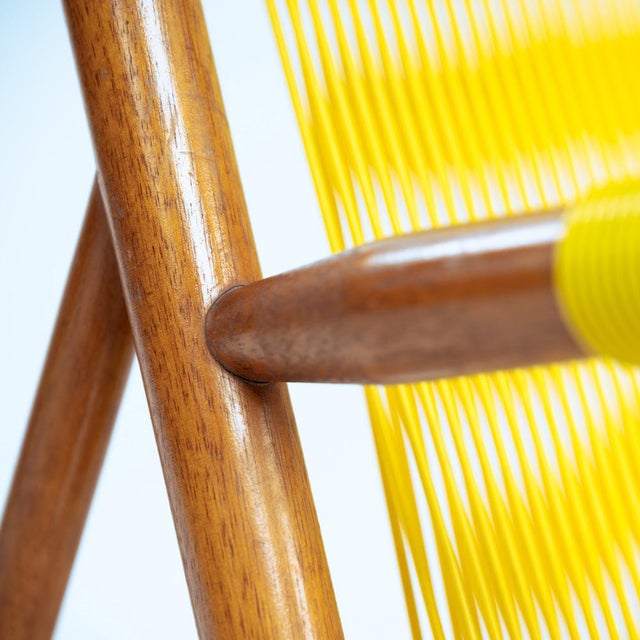 Beechwood Yellow Spaghetti Garden Lounge Chairs, 1960s, Set of 2 For Sale - Image 18 of 18