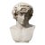 Hand-Carved Natural Marble Bust Sculpture – Portrait of Antinous For Sale