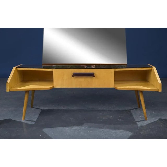 Vintage Dressing Table and 2 Bedside Tables 1960, Set of 3 For Sale - Image 13 of 16