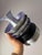 Silver, Black and Purple Trava Pendant Lamp by Carl Thore for Granhaga For Sale - Image 4 of 11