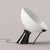 Metal Aida Aluminium and Glass Table Lamp by Angelo Mangiarotti for Karakter For Sale - Image 7 of 9