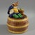 Brown English Majolica Dwarf on Barrel Jar and Cover For Sale - Image 8 of 14