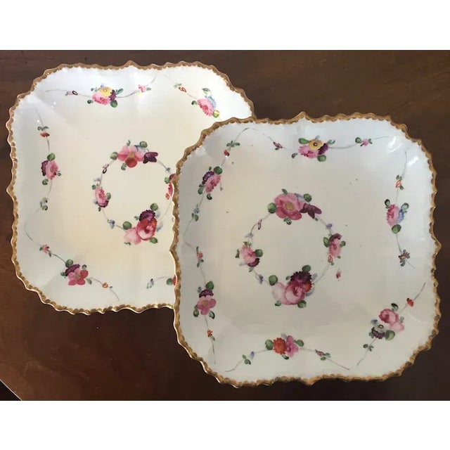 Early 19th Century English Regency Square Porcelain Serving - A Pair For Sale In New York - Image 6 of 13