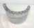 Cast Studio Glass Menorah by Joel & Candace Bless Curved Shape Brutalist Waves For Sale - Image 12 of 15