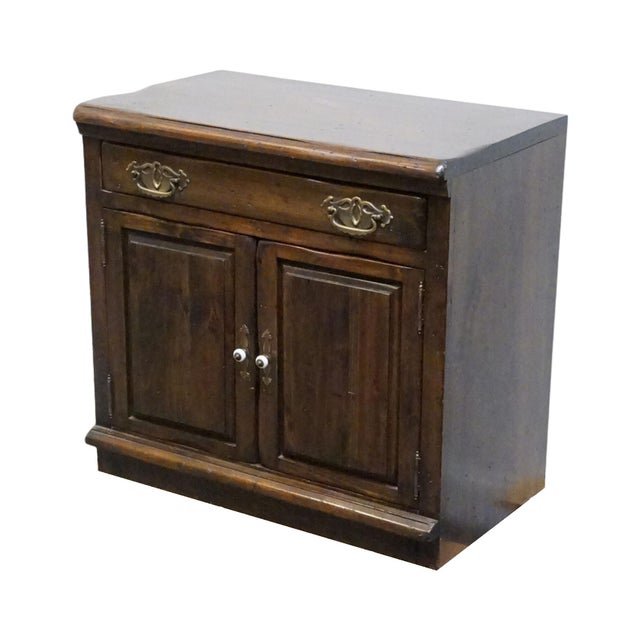 SPRAGUE AND CARLETON Country Cabinet Maker Solid Knotty Pine Rustic Americana Style 32" Modular Cabinet 61-3202 30.25"...