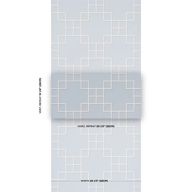 A stylish geometric lattice pattern with a drop shadow, Georgette Trellis is surface printed to create unique texture and...