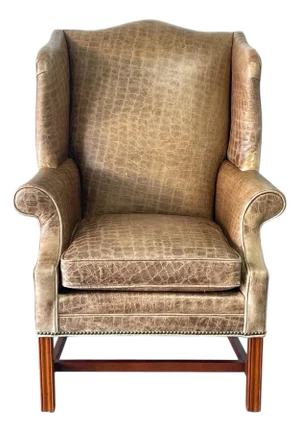 Leather Wingback Chair by Century Furniture (Lt Designs)