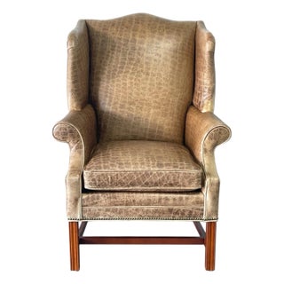 Vintage Wingback Chair by Century Furniture (Lt Designs) For Sale