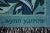 Teal Arts and Crafts Style "Tree of Birds" in Teal Jacquard Woven Throw Blanket For Sale - Image 8 of 11