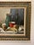 Vintage Signed Oil Still Life With Fruit, Green Pitcher & Gilt Frame Asking price: $395 Expressive vintage oil-on-canvas...