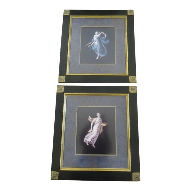 18th Century Style Prints by Michelangelo Maestri a Pair For Sale
