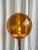 1970s Mid-Century Hungarian Industrial Copper Floor Lamp with Amber Glass Shade, 1970s For Sale - Image 5 of 18