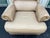 A Pair of Bradington Young Leather Recliners and Ottomans- 1990's For Sale - Image 11 of 12