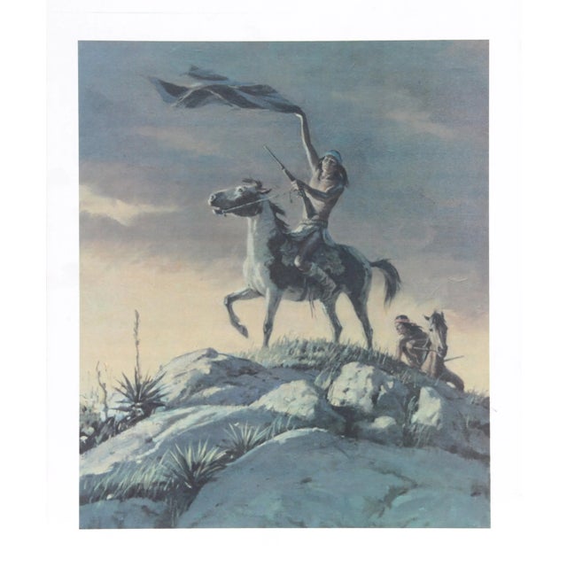 Rustic Duane Bryers, Blanket Signals, Lithograph For Sale - Image 3 of 3