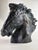 Mid-Century Vintage Equestrian Plaster Horse Bust For Sale In Philadelphia - Image 6 of 10