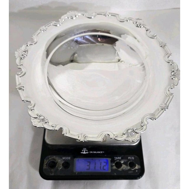 Mid-Century Sterling Silver Cake Compotier Tazza, Sheffield, 1965 For Sale - Image 16 of 18