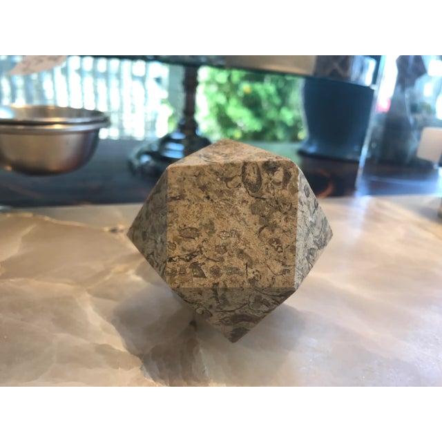 Granite Paper Weight great decor for the office. You can also group together with other rocks and paperweights as decor...