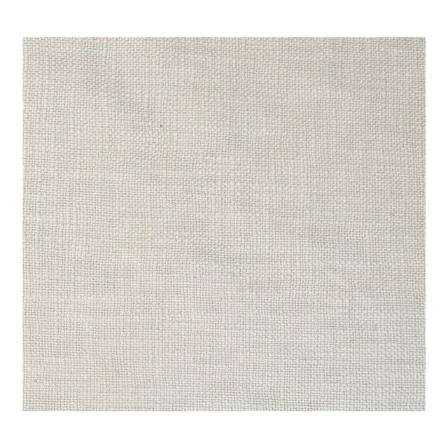 Pierre Frey "Dolino" Creme Stone Washed Linen Fabric- 7 Yards For Sale