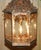 Copper Italian Copper Floral Hanging Lantern, 1960s For Sale - Image 8 of 15