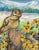 Impressionist Vintage Impressionist Oil Painting of a Landscape With Owl For Sale - Image 3 of 6