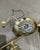 Late 20th Century Vintage Traditional Style Plated Brass 2 Arm Vanity Wall Sconce For Sale - Image 5 of 5