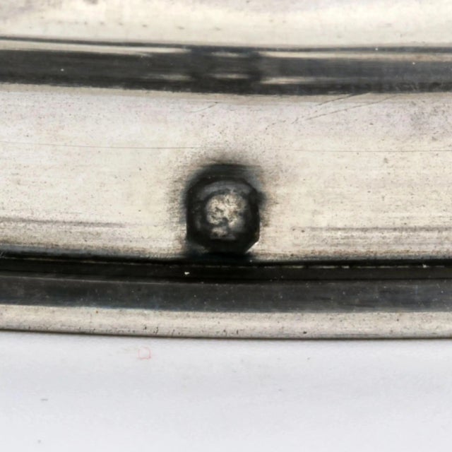 Metal French Bonbonniere with Silver Lid For Sale - Image 7 of 9