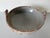 Brown 1990's Vintage Organic Handmade Studio Pottery Pedestal Bowl, Signed For Sale - Image 8 of 12
