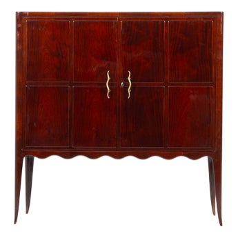Mid-Century Cabinet in the style of Paolo Buffa, Italy, 1950s For Sale