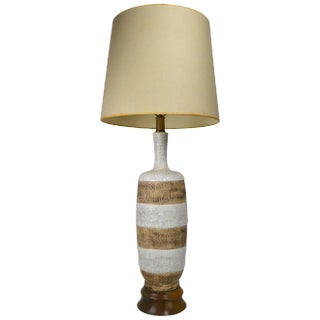 Italian Ceramic Lamp After Ugo Zaccagnini For Sale