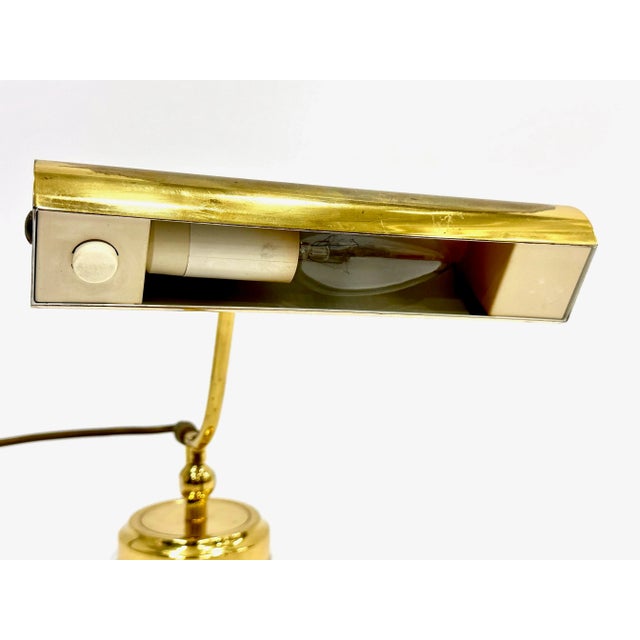 Mid-Century Modern Brass Piano Table Lamp from Pfäffle Leuchten, 1960s For Sale - Image 3 of 12
