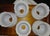 Mid-Century Modern Vintage Hobnail Milk Glass Chandelier or Sconce Shades, Set of 5 For Sale - Image 3 of 12