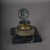 Antique 19th Century Bronze Inkwell with Hinged Lid on Marble Base For Sale - Image 4 of 10