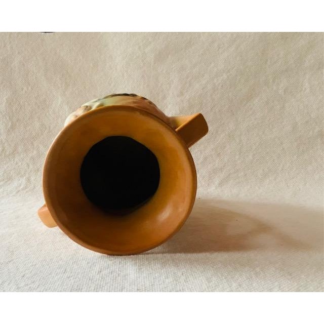 Early 20th Century 1930s Roseville Magnolia Vase - East Hampton Diplomat Estate For Sale - Image 5 of 9