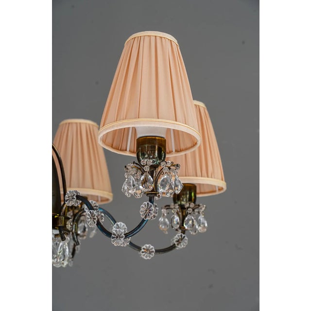 Viennese Chandelier in the Style of Lobmeyr, 1950s For Sale - Image 14 of 18