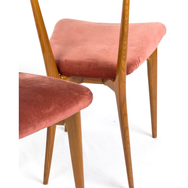 Vintage Dining Chairs by Ico Parisi for Ariberto Colombo, 1960s, Set of 6 For Sale - Image 13 of 16