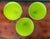 Mid 20th Century Mid 20th Century Carlo Moretti MCM Mid-Century Modern Lime Green Wine or Water Glass Goblets- Set of Three For Sale - Image 5 of 7