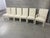 1970s Mid Century Modern Parson Faux Bois Dining Chairs - 6 For Sale - Image 5 of 7