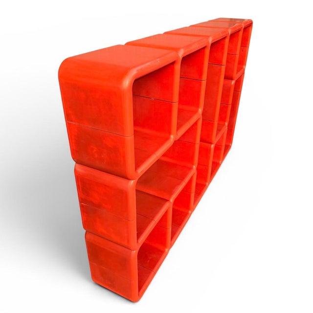 Rare Orange Umbo Shelf by Kay Leroy Ruggles For Sale In Denver - Image 6 of 12