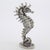 Vintage Italian Handmade Silver Seahorse Miniature, 1970s For Sale - Image 6 of 11