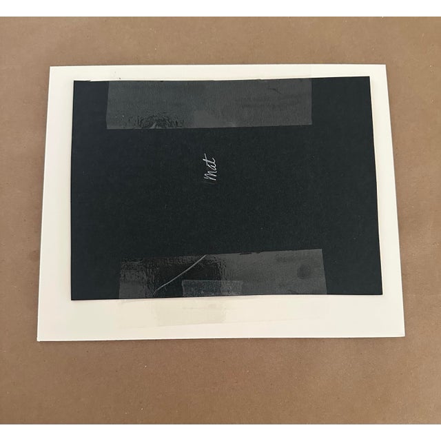 Contemporary “Impressions” Original Mono Print by Nancy Smith For Sale - Image 3 of 3