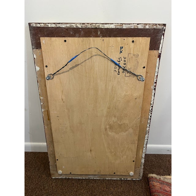 Amber Ogt Recycled Tin Ceiling Tile Mirror For Sale - Image 8 of 8