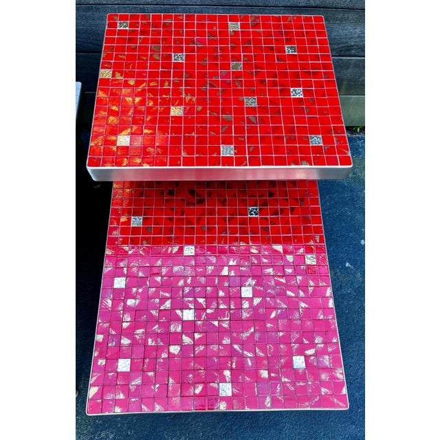 Metal Otto Wasch for Raak Cricket Lamps - A Pair For Sale - Image 7 of 12