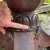 Brown 1800s Empire Period Tavern-Size Table With Carved Details For Sale - Image 8 of 13