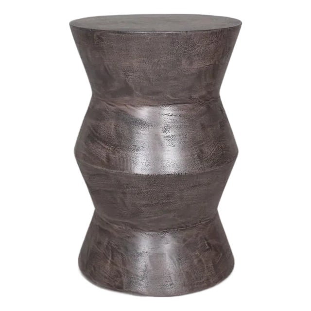 Bando Oak Wood Side Table For Sale