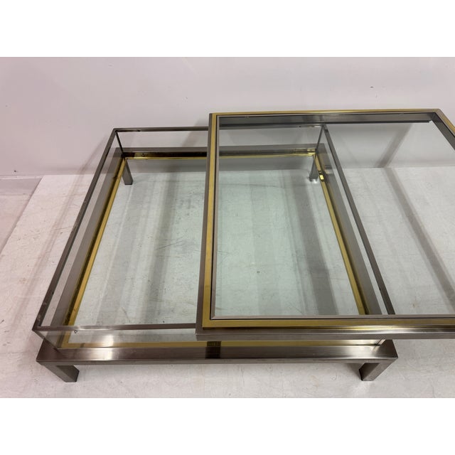 Sliding Top Vitrine Coffee Table, 1970s For Sale - Image 10 of 12